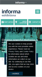 Mobile Screenshot of informaexhibitions.com
